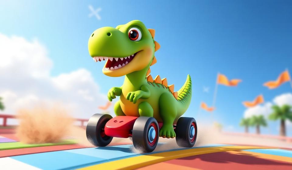 Super Dino's Big Race